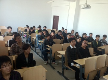 信息工程教学部举行第三届学生会换届会议