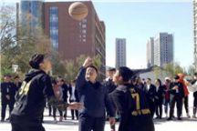 商学院第七届“篮色风暴·球炫商院”迎新杯 篮球赛开幕