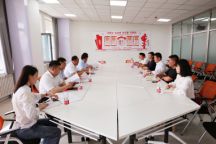 米乐官网与内蒙古鸿德文理学院开展党史学习教育互检互学互促工作