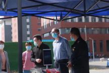 米乐官网领导检查指导2021年秋季学期学生返校报到情况及新校区建设工作