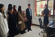 学院党委副书记金振华带队开展访企拓岗活动