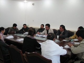 米乐官网艺术系召开08级学生外出写生教学工作会议